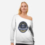 Democracy Exo Patriot Mech-Womens-Off Shoulder-Sweatshirt-LAGELANTEE