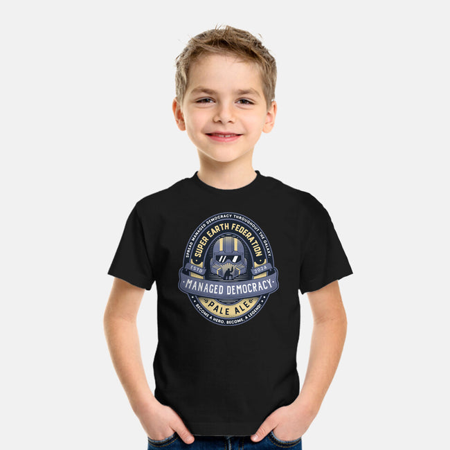 Democracy Exo Patriot Mech-Youth-Basic-Tee-LAGELANTEE