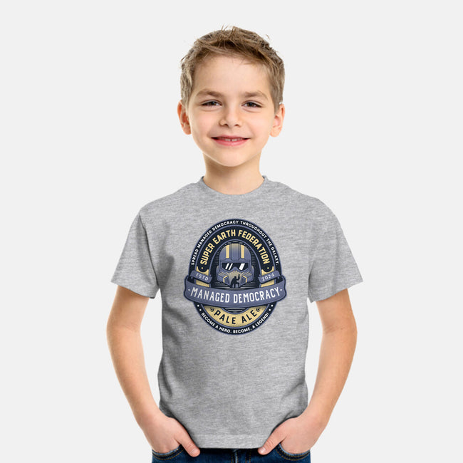 Democracy Exo Patriot Mech-Youth-Basic-Tee-LAGELANTEE