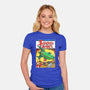 3000s Comics-Womens-Fitted-Tee-Barbadifuoco