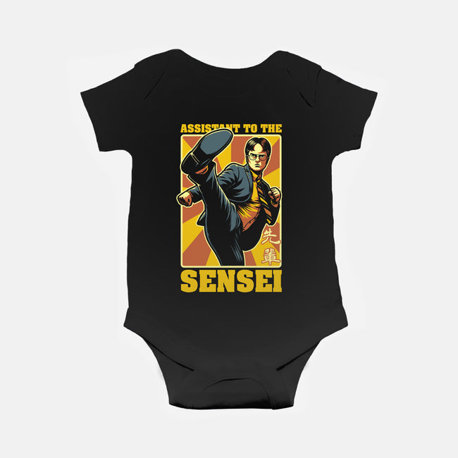 Sensei Assistant-Baby-Basic-Onesie-Studio Mootant