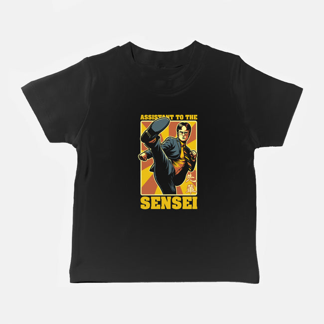 Sensei Assistant-Baby-Basic-Tee-Studio Mootant