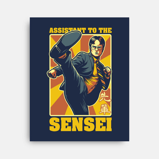 Sensei Assistant-None-Stretched-Canvas-Studio Mootant