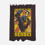 Sensei Assistant-None-Polyester-Shower Curtain-Studio Mootant