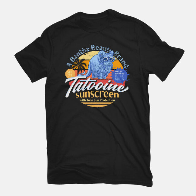 Tatooine Sunscreen-Youth-Basic-Tee-Wheels