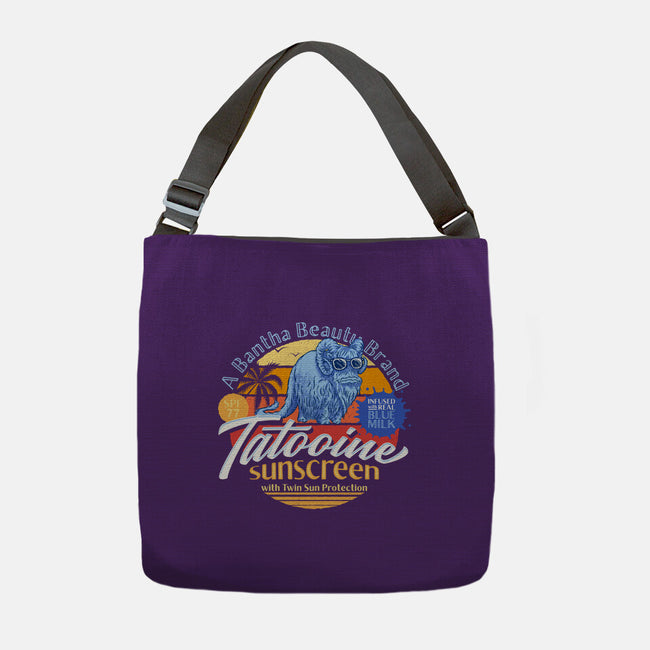 Tatooine Sunscreen-None-Adjustable Tote-Bag-Wheels