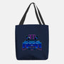 Space Retro-None-Basic Tote-Bag-demonigote