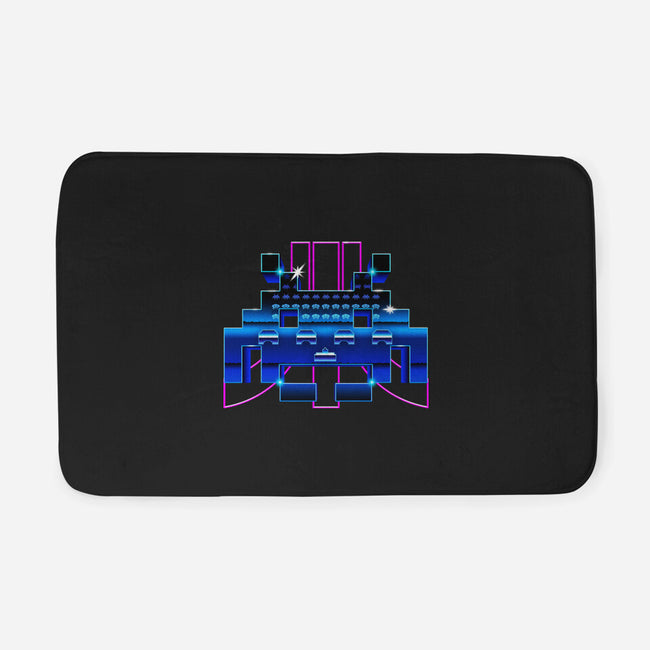 Space Retro-None-Memory Foam-Bath Mat-demonigote