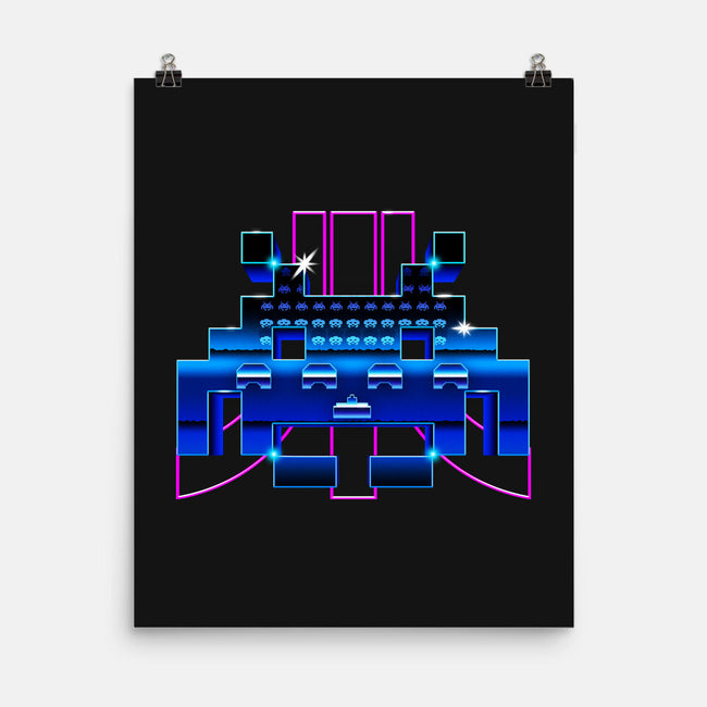 Space Retro-None-Matte-Poster-demonigote