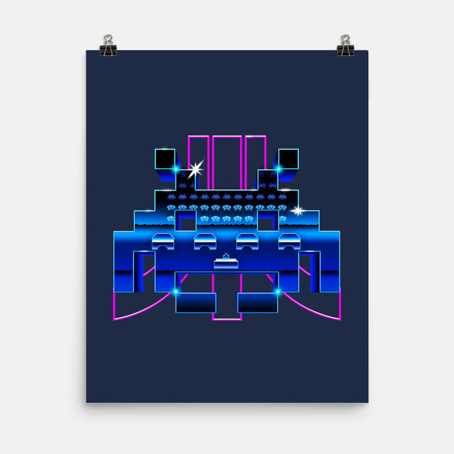 Space Retro-None-Matte-Poster-demonigote