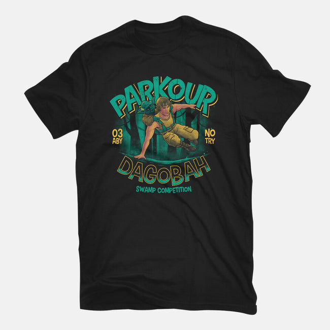 Parkour Dagobah-Youth-Basic-Tee-teesgeex