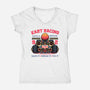 Kart Racing-Womens-V-Neck-Tee-glitchygorilla