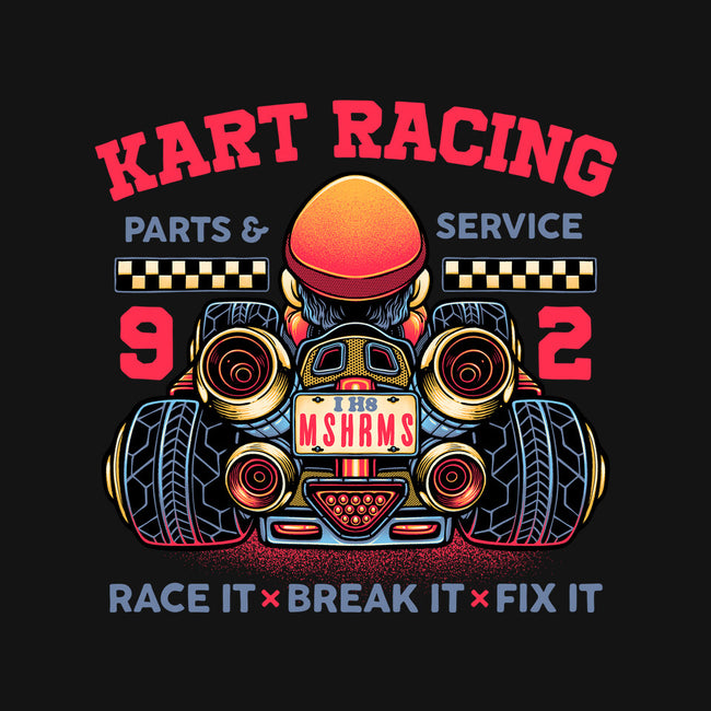 Kart Racing-Womens-V-Neck-Tee-glitchygorilla