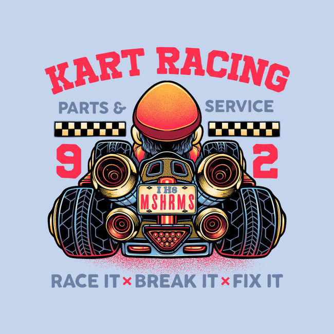 Kart Racing-Baby-Basic-Tee-glitchygorilla