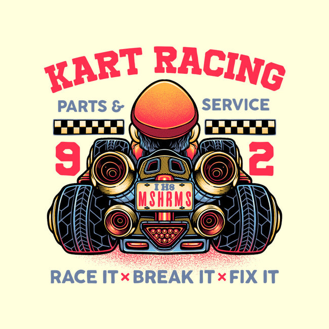 Kart Racing-None-Polyester-Shower Curtain-glitchygorilla