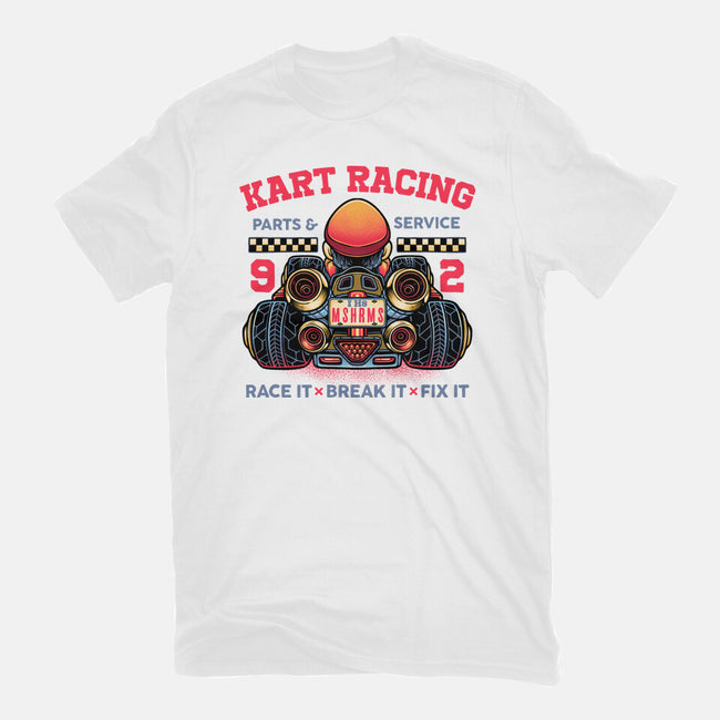 Kart Racing-Mens-Heavyweight-Tee-glitchygorilla