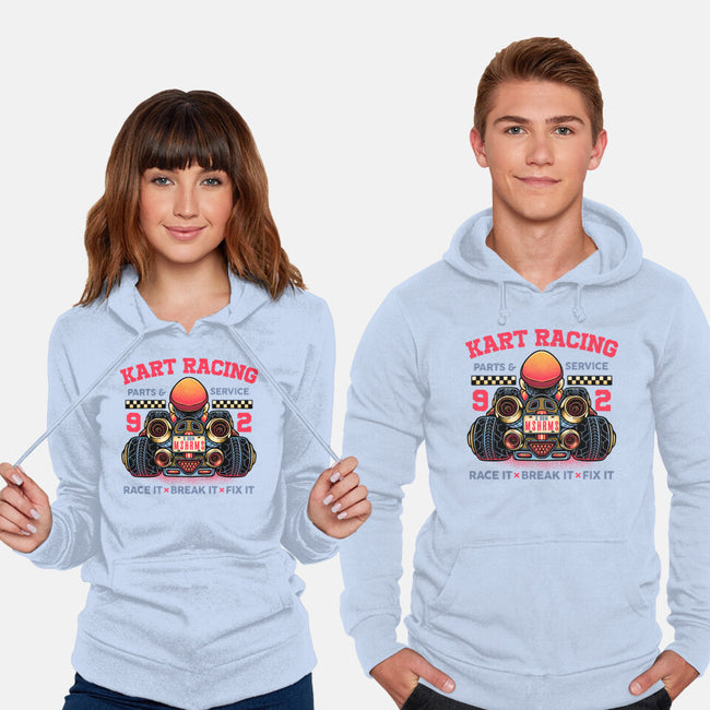 Kart Racing-Unisex-Pullover-Sweatshirt-glitchygorilla