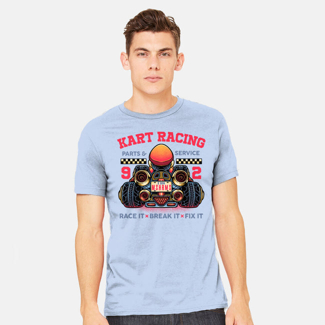 Kart Racing-Mens-Heavyweight-Tee-glitchygorilla