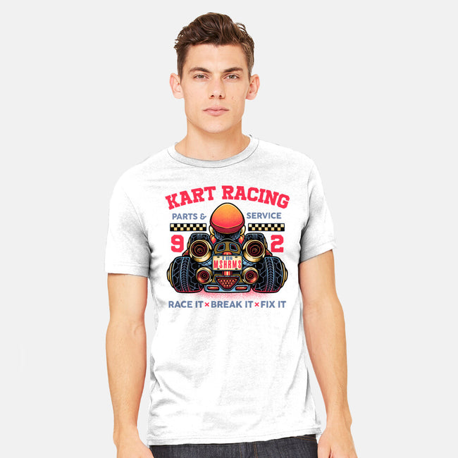 Kart Racing-Mens-Heavyweight-Tee-glitchygorilla