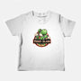 Green Dinosaur Island-Baby-Basic-Tee-glitchygorilla