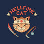 Hellfire Cat Meowster-Unisex-Kitchen-Apron-vp021