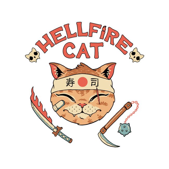 Hellfire Cat Meowster-Womens-Basic-Tee-vp021