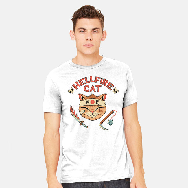 Hellfire Cat Meowster-Mens-Heavyweight-Tee-vp021