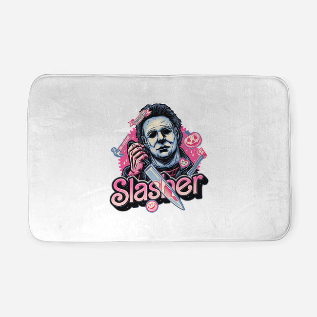 Slasher Love-None-Memory Foam-Bath Mat-glitchygorilla