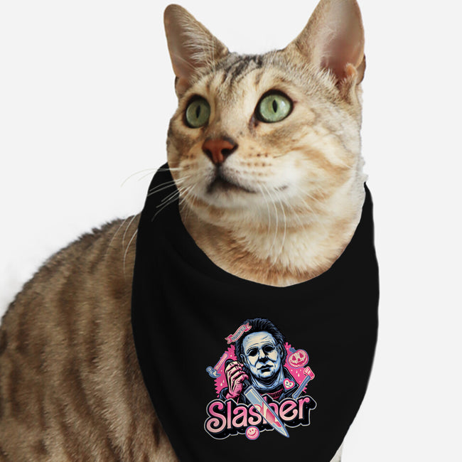 Slasher Love-Cat-Bandana-Pet Collar-glitchygorilla