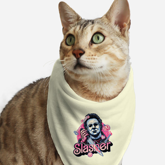 Slasher Love-Cat-Bandana-Pet Collar-glitchygorilla