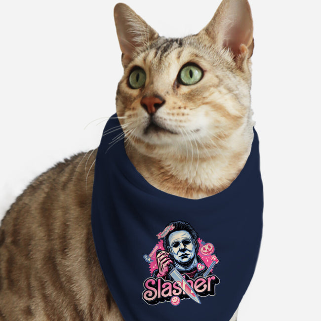 Slasher Love-Cat-Bandana-Pet Collar-glitchygorilla