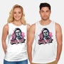 Slasher Love-Unisex-Basic-Tank-glitchygorilla