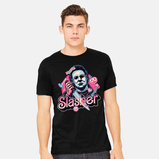 Slasher Love-Mens-Heavyweight-Tee-glitchygorilla