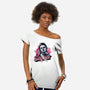 Slasher Love-Womens-Off Shoulder-Tee-glitchygorilla