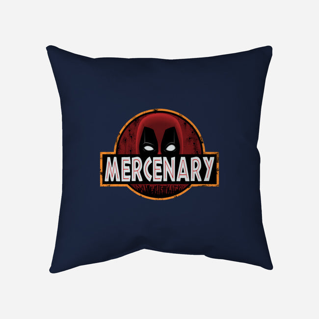 Mercenary Park-None-Removable Cover-Throw Pillow-pigboom