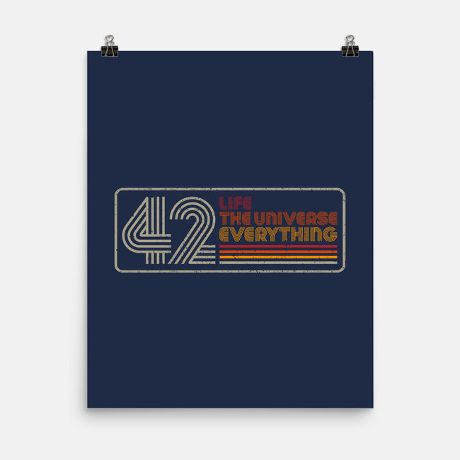 Retro 42-None-Matte-Poster-DrMonekers