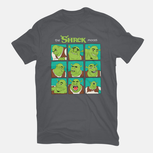 The Shrek Moods-Mens-Basic-Tee-yumie