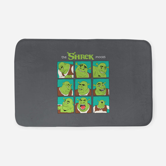 The Shrek Moods-None-Memory Foam-Bath Mat-yumie