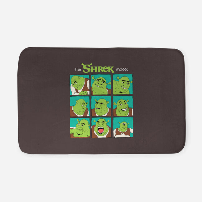 The Shrek Moods-None-Memory Foam-Bath Mat-yumie