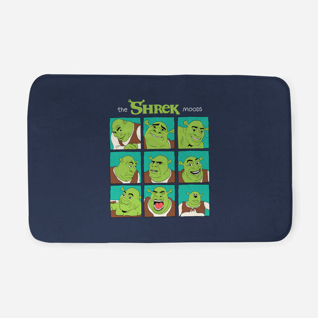 The Shrek Moods-None-Memory Foam-Bath Mat-yumie