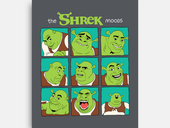 The Shrek Moods