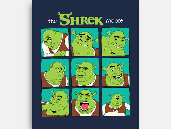 The Shrek Moods