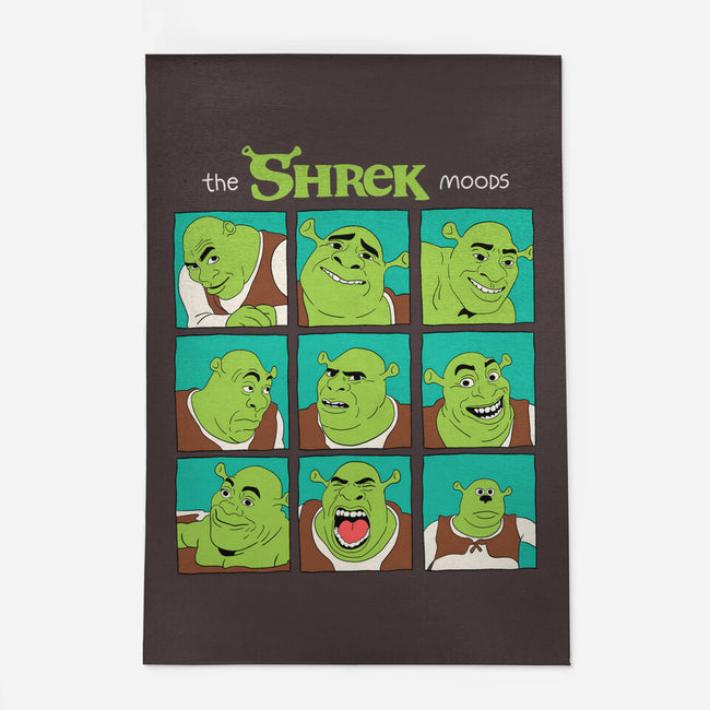 The Shrek Moods-None-Outdoor-Rug-yumie