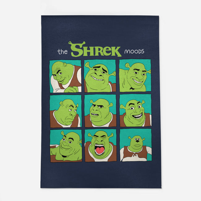 The Shrek Moods-None-Outdoor-Rug-yumie