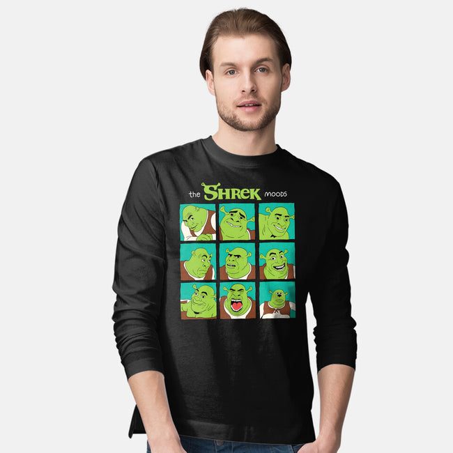 The Shrek Moods-Mens-Long Sleeved-Tee-yumie