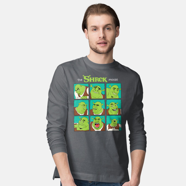 The Shrek Moods-Mens-Long Sleeved-Tee-yumie