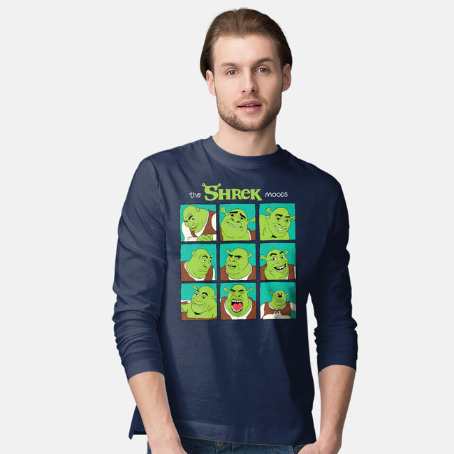 The Shrek Moods-Mens-Long Sleeved-Tee-yumie