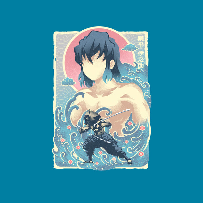 Great Wave Inosuke-None-Polyester-Shower Curtain-hypertwenty