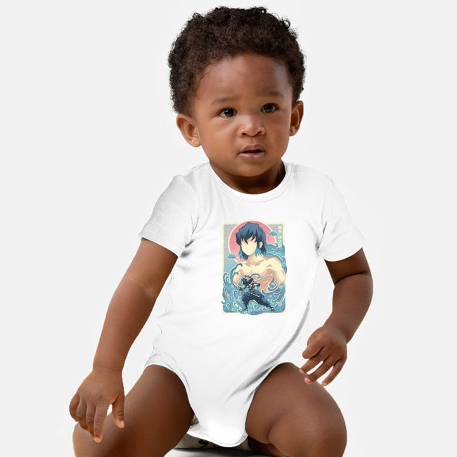 Great Wave Inosuke-Baby-Basic-Onesie-hypertwenty