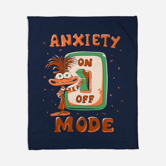 Anxiety Mode-None-Fleece-Blanket-yumie